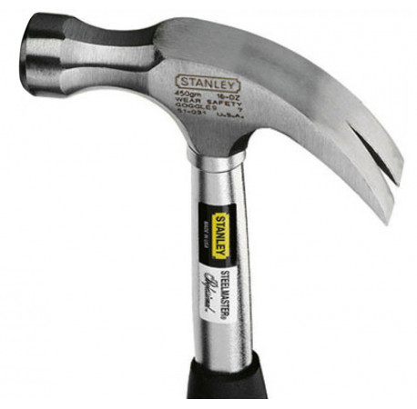 Молоток Steelmaster Curve Claw з цвяходером 450 г Stanley 1-51-031 купити