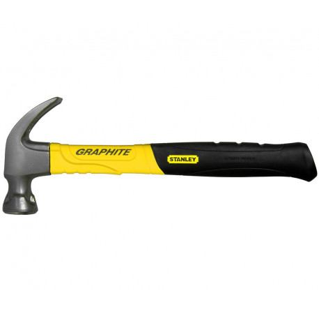 Молоток Graphite Curve Claw з цвяходером 450 г Stanley 1-51-505