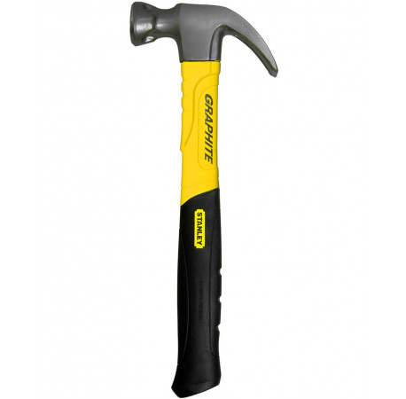 Молоток Graphite Curve Claw з цвяходером 450 г Stanley 1-51-505 купити