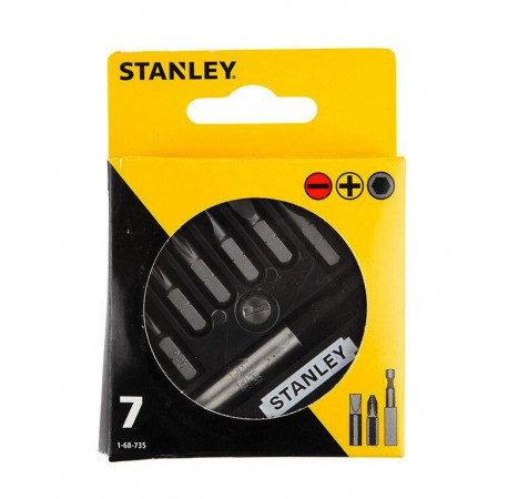 Набір біт з магнітним тримачем Stanley 1-68-735 ціна