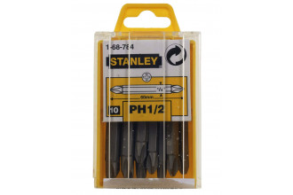 Бита двусторонняя Philips 1/4 L60 Ph1-Ph2 Stanley 1-68-784