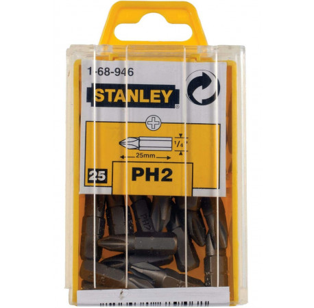 Біта Phillips 1/4 L25 Ph2 Stanley 1-68-946