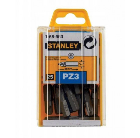 Бита Pozidriv 1/4 L25 Pz3 Stanley 1-68-953