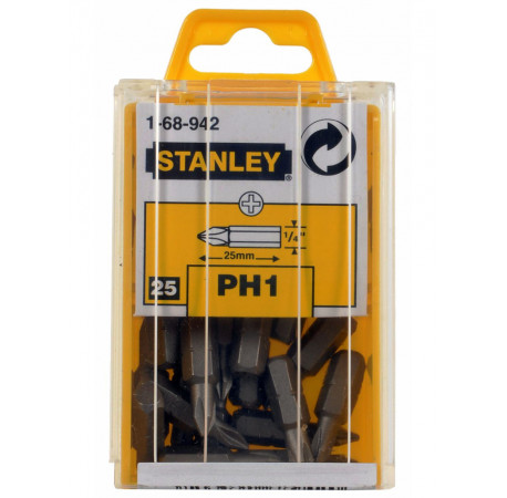 Біта Phillips 1/4 L25 Ph1 Stanley 1-68-942