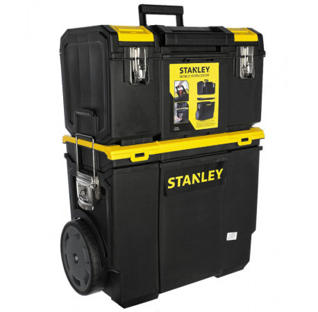 Ящик на колесах MOBILE WORKCENTER 3в1 475x284x630 мм STANLEY 1-70-326 купити