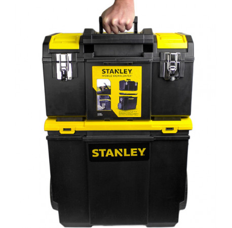 Ящик на колесах MOBILE WORKCENTER 3в1 475x284x630 мм STANLEY 1-70-326 в магазині Tools DeWalt