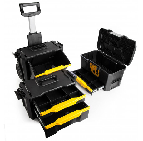 Ящик на колесах MODULAR ROLLING WORKSHOP 866х488x348 мм STANLEY 1-79-206 цена