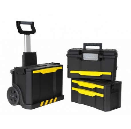 Ящик на колесах MODULAR ROLLING WORKSHOP 866х488x348 мм STANLEY 1-79-206 в магазине Tools DeWalt