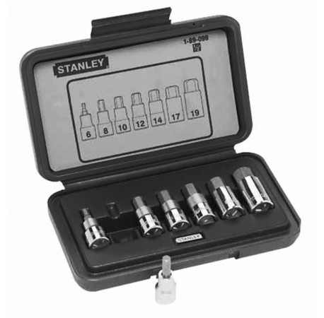 Набор торцевых головок 6-ти гранные 1/2 7 шт Stanley 1-89-099