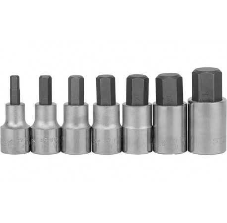Набор торцевых головок 6-ти гранные 1/2 7 шт Stanley 1-89-099 цена