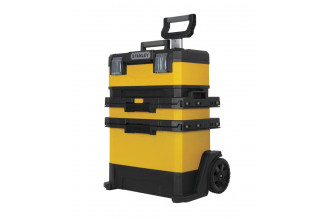 Ящик металлопластмассовый на колесах Rolling Workshop 568x730x389 мм STANLEY 1-95-621