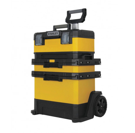 Ящик металлопластмассовый на колесах Rolling Workshop 568x730x389 мм STANLEY 1-95-621