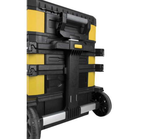 Ящик металлопластмассовый на колесах Rolling Workshop 568x730x389 мм STANLEY 1-95-621 купить