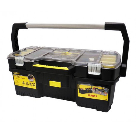 Ящик профессиональный со съемным органайзером 670x323x251 мм открытый STANLEY 1-97-514