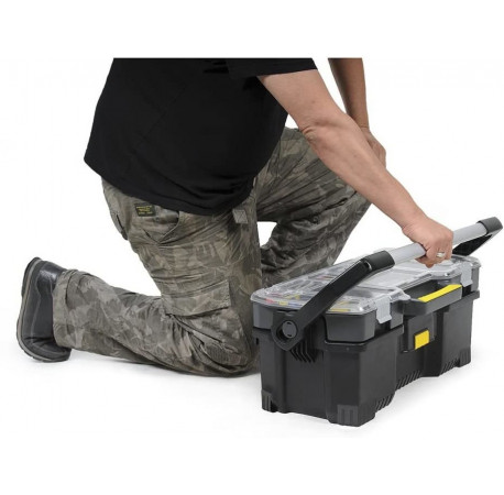 Ящик профессиональный со съемным органайзером 670x323x251 мм открытый STANLEY 1-97-514 стоимость