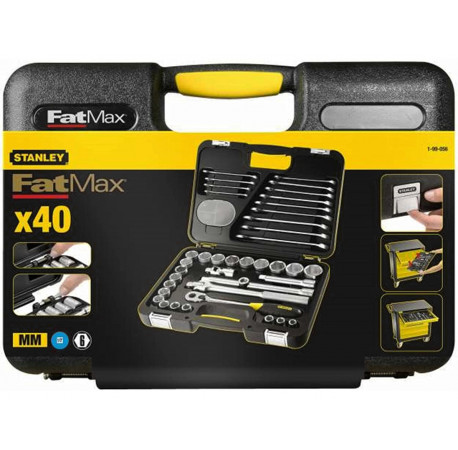 Набір торцевих головок Expert 1/2 40 шт Stanley 1-99-056 ціна