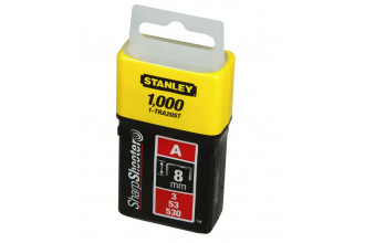 Скоби тип А для степлера Light Duty 8 мм уп 1000 шт STANLEY 1-TRA205T