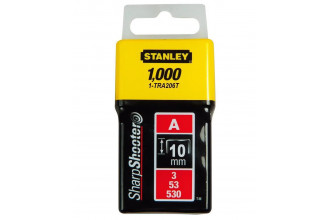 Скоби тип А для степлера Light Duty 10 мм уп 1000 шт STANLEY 1-TRA206T