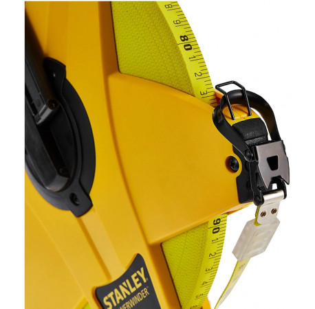 Рулетка измерительная PowerWinder Fiberglass 100 м пластмассовый корпус Stanley 2-34-777 цена