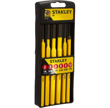 Набор выколоток-выбивателей 6 шт Stanley 4-18-226