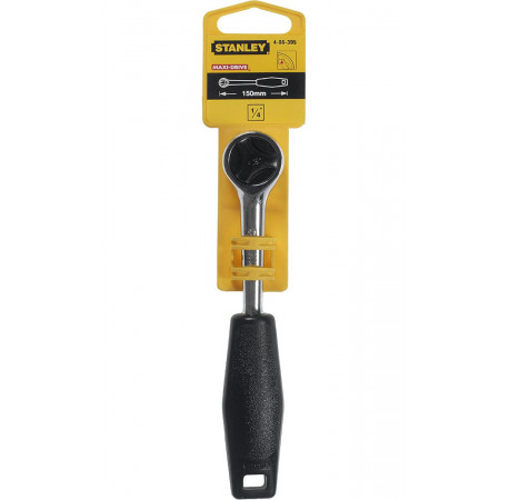 Рукоятка с храповым механизмом 16 см под головки 1/4 STANLEY 4-86-395 в магазине Tools DeWalt