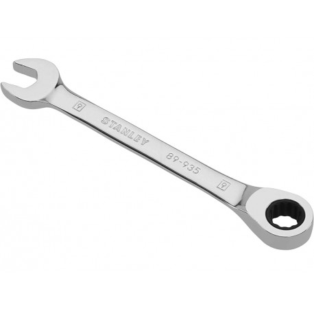 Ключ гаечный комбинированный с храповым механизмом 9 мм Stanley 4-89-935
