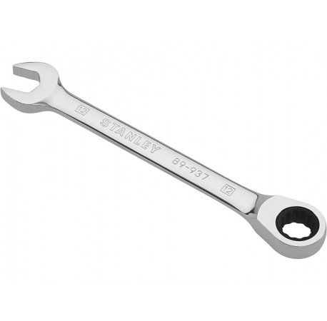 Ключ гаечный комбинированный с храповым механизмом 12 мм Stanley 4-89-937