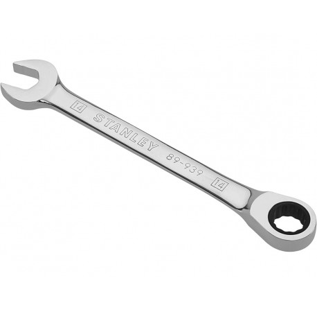 Ключ гаечный комбинированный с храповым механизмом 14 мм Stanley 4-89-939