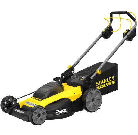 Газонокосарка акумуляторна 51см Li-lon 18В 4Аг Stanley Fatmax SFMCMWS251M