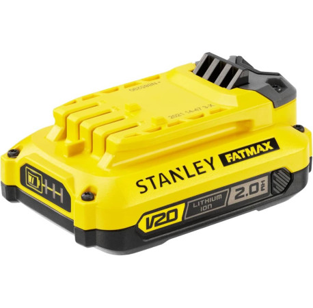 Акумуляторна батарея Li-Ion 18В 2Аг STANLEY Fatmax SFMCB202 ціна