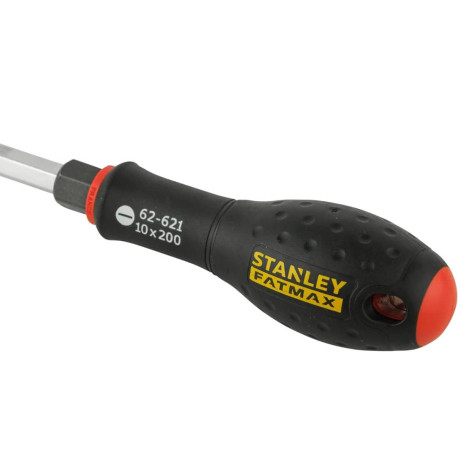 Викрутка FatMax 200мм з паралельним жалом шліц SL10 з шестигранником під ключ Stanley FMHT1-62621 в магазині Tools DeWalt