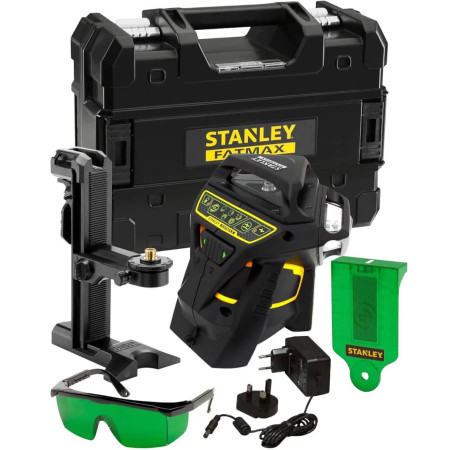 Рівень лазерний FatMax Multiline Green самовирівнюючий 3-х площинний Stanley FMHT1-77356 в магазині Tools DeWalt