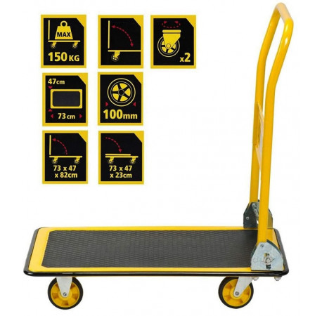 Тележка платформа грузовая Stanley PC527 в магазине Tools DeWalt