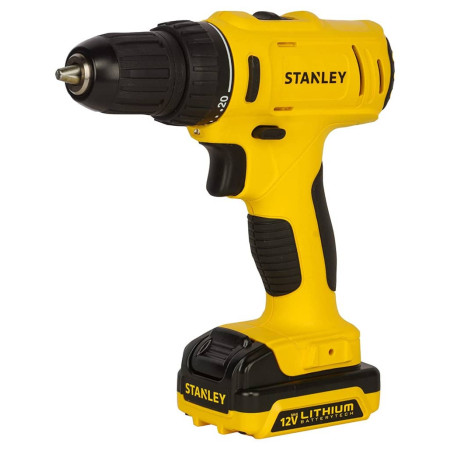 Дриль-шуруповерт акумуляторний STANLEY SCD121S2K