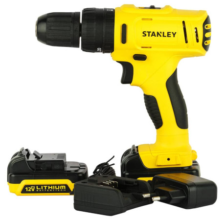 Дриль-шуруповерт акумуляторний STANLEY SCH121S2K купити