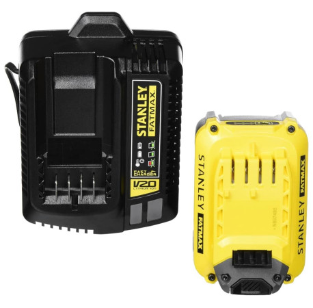 Зарядний пристрій Li-Ion та акумуляторна батерея 18В 4Аг Stanley Fatmax SFMCB14M1 ціна