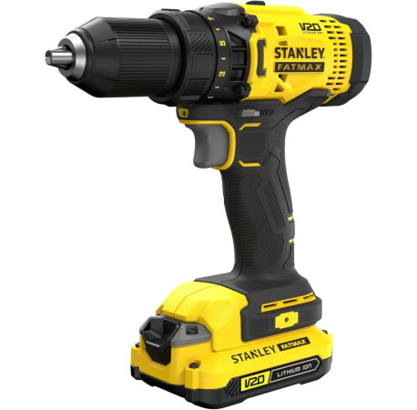 Дрель-шуруповерт аккумуляторный Li-lon 18В 1.5Ач 50Нм STANLEY Fatmax SFMCD700C2K