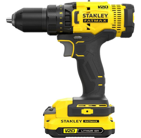 Дрель-шуруповерт аккумуляторный Li-lon 18В 1.5Ач 50Нм STANLEY Fatmax SFMCD700C2K купить