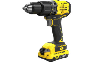 Дриль-шуруповерт акумуляторний ударний Li-lon 18В 2Аг 60Нм STANLEY Fatmax SFMCD715D2K