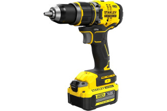 Дриль-шуруповерт акумуляторний ударний Li-lon 18В 2Аг 80Нм STANLEY Fatmax SFMCD721D2K