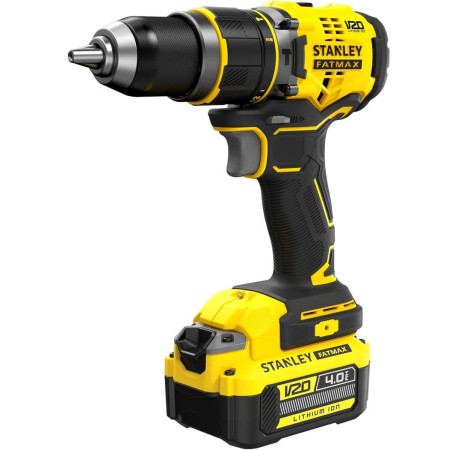 Дриль-шуруповерт акумуляторний ударний Li-lon 18В 2Аг 80Нм STANLEY Fatmax SFMCD721D2K