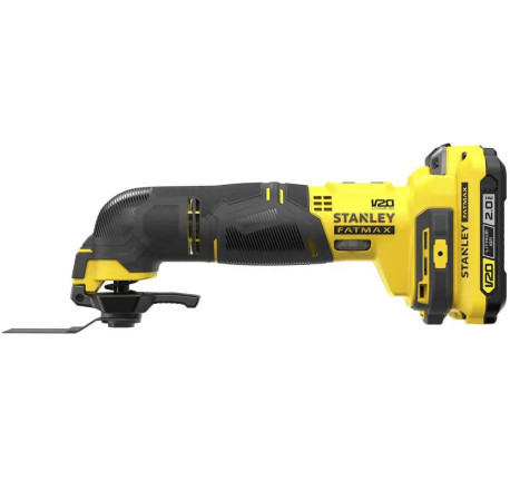 Багатофункціональний інструмент акумуляторний реноватор Li-Ion 18В 2Аг Stanley Fatmax SFMCE500D2K купити