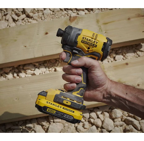 Гайковерт акумуляторний ударний Stanley Fatmax SFMCF810D2K з іншого ракурсу