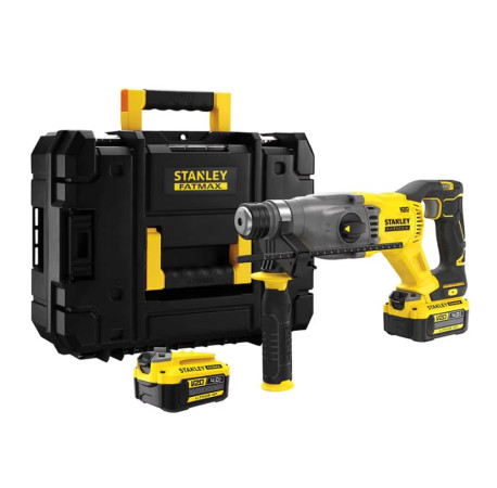 Перфоратор акумуляторний SDS-Plus Li-lon 18В 4Аг 2Дж Stanley Fatmax SFMCH900M22
