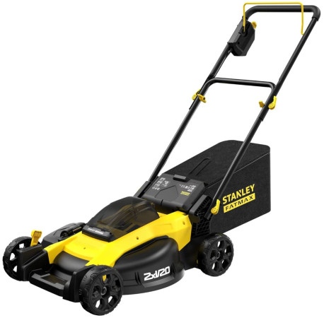 Газонокосилка аккумуляторная 51см Li-lon 18В 4Ач Stanley Fatmax SFMCMW2651M