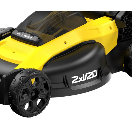 Газонокосилка аккумуляторная 51см Li-lon 18В 4Ач Stanley Fatmax SFMCMW2651M стоимость