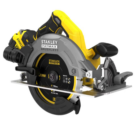 Пила циркулярная аккумуляторная Li-lon 18В 4Ач 190мм Stanley Fatmax SFMCS550M2K