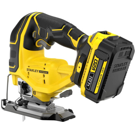 Пила лобзикова акумуляторна Li-lon 18В 4Аг Stanley Fatmax SFMCS650M2K купити