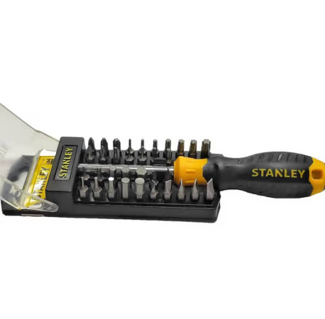 Викрутка набір Multibit 34 змінних біти Stanley STHT0-70885 ціна