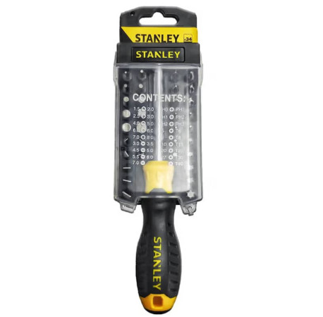 Викрутка набір Multibit 34 змінних біти Stanley STHT0-70885 в магазині Tools DeWalt